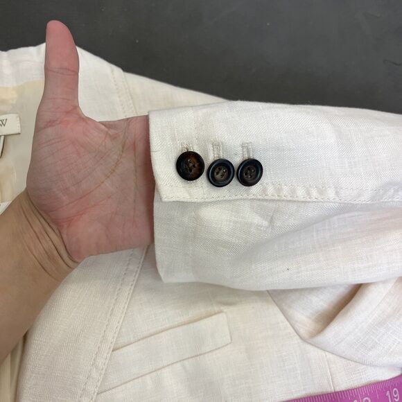 NWT $148 J.CREW Sz. 8 Regent Blazer Linen Light Pink C2364 FS Benefits Charity - Picture 15 of 15